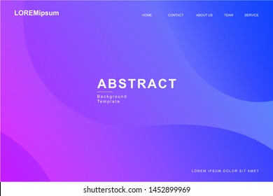 Abstract Fluid, liquid, wavy, gradient, flowing, dynamic shape background combination. Trendy and modern color composition., Creative design concept for landing page.