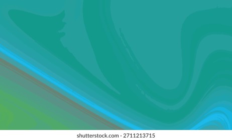 Abstract fluid marble background of teal and green colors with flowing motion, Abstracts Twirl, Stock royalty image.