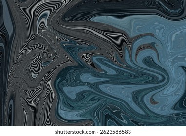 Texturas líquidas de padrão de mármore fluido abstrato, fundo abstrato de rocha. Textura líquida, rochas cartaz líquido, natureza texturas pintura, tinta acrílica é misturado com água. Textura de cores. Mármore