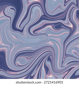 Abstrakte flüssige Marmortextur in Blau- und Lavendeltönen, moderner Pastellhintergrund für Design, Tapete und Branding. abstrakt, Marmor, flüssig, pastellfarben, textur