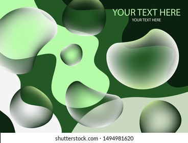 Abstract fluid and modern elements. Dynamic color shapes and lines. Trendy template for cover design for brochures, web banners, flyers or posters. Vector illustration