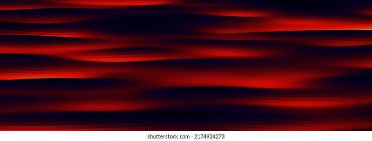 Abstract Fluid Molten Lava Texture Background. Burning Floor - Armageddon or Hell Concept. Abstract Liquid Gradient Backdrop. Vector Illustration.