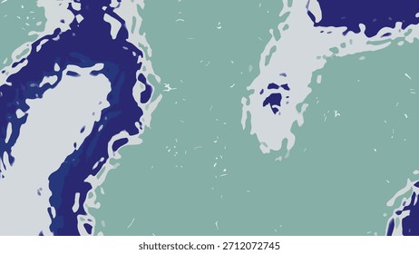 Abstractas animación de movimiento fluido con colores vibrantes y Formas orgánicas para el fondo, Abstractos de agua líquida B, Imagen de Regalías de valores.