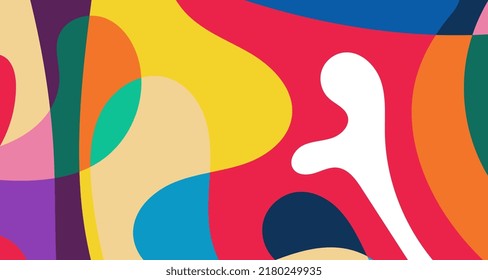 abstract fluid pattern background design