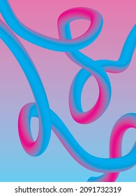 Abstract fluid pattern gradient background.3d liquid template.Modern wallpaper.Colorful shapes effect for brochure cover.Poster design.Vector illustration.