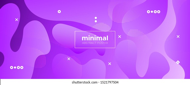 Abstract Fluid Pattern. Neon Gradient Poster. Dotted Graphic Movement. Futuristic Motion. Abstract Wave Shapes. Minimal Poster. Light Vector Illustration. Futuristic Concept. Minimal Brochure.