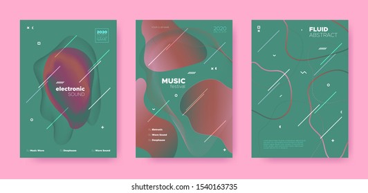 Abstract Fluid Poster. Music Flyer. Trance Dj Sound. Electronic Dance Festival. Red Abstract Fluid Concept. Green Music Party. House Dj Sound. Electronic Dance Event. Green Abstract Fluid Design.
