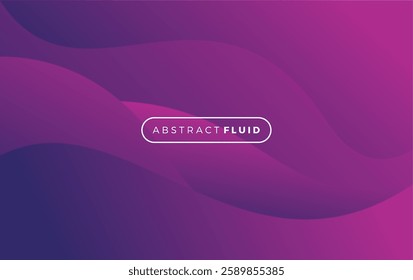 Abstract Fluid Purple Color Background