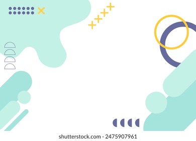 Abstract fluid and rounded background