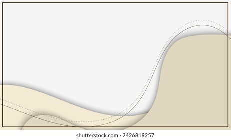 Abstract fluid shape color and dot line on background. Vector graphic illustration.