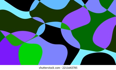 Abstract fluid shape colorful on background. Vector graphic illustration.