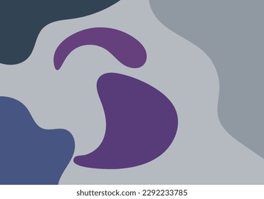 abstract fluid shape curve and wavy theme violet tone modern art theme background for advertisement product banner and label website template landingpage vector eps.