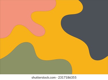 abstract fluid shape scandinevian color theme modern art biology theme background for advertisement website template website template,cover landingpage label design vector