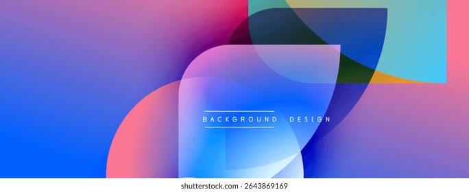 Abstract fluid shapes blend, creating vibrant purple, blue, pink gradients. Modern design element for backgrounds, presentations.