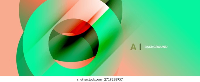 As formas de fluido abstratas se misturam, criando um fundo de gradiente vibrante. Design moderno, composição dinâmica, transições suaves.