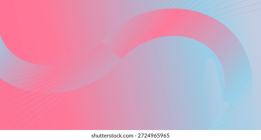 Las Formas fluidas Abstractas mezclan rosas, azules y blancos. Los Gradientes suaves crean un diseño de fondo dinámico. Estética minimalista, sensación moderna.