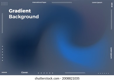Abstract fluid shapes mesh gradient colors backgrounds set. Modern vector template for brochure, flyer, cover, catalog, poster. Colored fluid graphic composition. Editable vector.