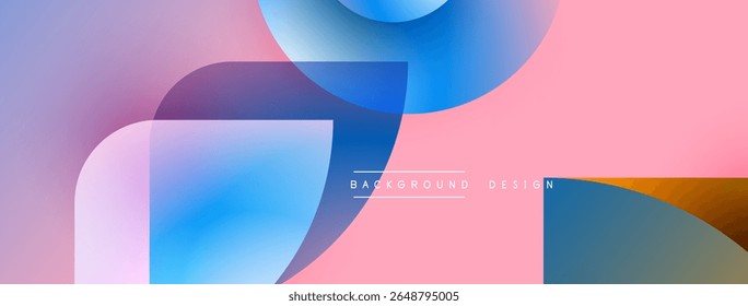 Abstract fluid shapes, pastel colors blend. Soft gradients create modern background design. Minimalist aesthetic, smooth transitions visible.