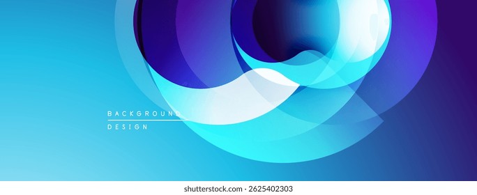 Abstract fluid shapes, vibrant blue purple gradients. Modern design element, dynamic composition, smooth transitions. Background texture suggests movement.