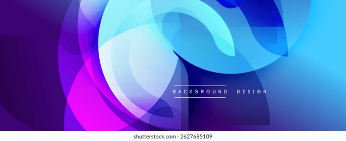 Abstract fluid shapes, vibrant colors blend. Modern design, dynamic composition, gradient effects create visual interest. Background element for projects.