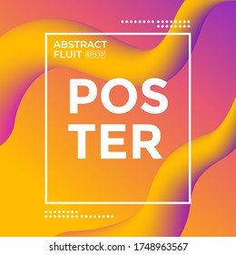 Abstract Fluid vector background,Postr template eps.10