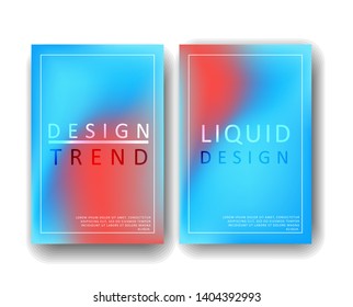 Abstract fluid  vector trendy liquid colors background.with Modern composition vector template for brochure, leaflet, flyer, cover, catalog