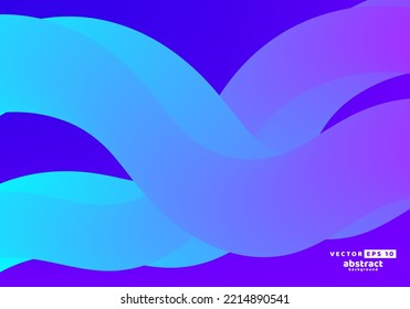 Abstract fluid wave digital technology, design concept background and wallpaper, banner backdrop, cover report, landing page, vector eps
