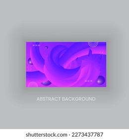 Resumen de la ola de fluidos. Diseño de fondo de innovación para la portada, página de inicio. Fondo de escritorio moderno con forma de flujo 3D degradado.