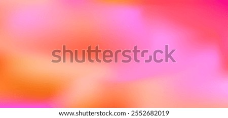 Abstract fluid wavy orange and pink mesh gradient background. Vibrant red and magenta colors liquid digital watercolor print for aesthetic business design, banner