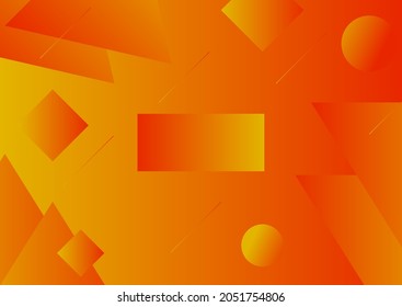 Aceite abstracto amarillo, fondo de gradiente naranja