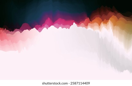 abstract fluidity gradient watercolor pattern design cover background