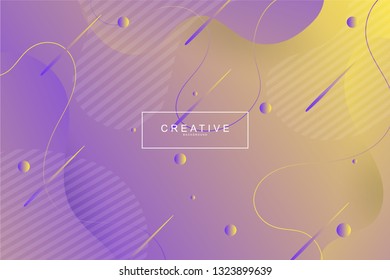 Abstract fluids composition background trend. Liquid, wavy, dynamic background, gradient color, flowing shapes,. Usable for landing page. Trendy and modern background color.