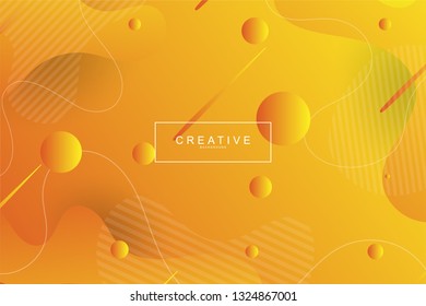 Abstract fluids composition background trend. Liquid, wavy, dynamic background, gradient color, flowing shapes,. Usable for landing page. Trendy and modern background color.
