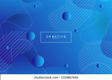 Abstract fluids composition background trend. Liquid, wavy, dynamic background, gradient color, flowing shapes,. Usable for landing page. Trendy and modern background color.