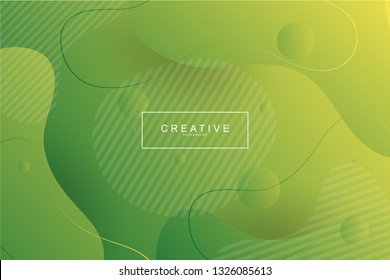 Abstract fluids composition background trend. Liquid, wavy, dynamic background, gradient color, flowing shapes,. Usable for landing page. Trendy and modern background color.