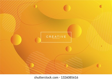 Abstract fluids composition background trend. Liquid, wavy, dynamic background, gradient color, flowing shapes,. Usable for landing page. Trendy and modern background color.