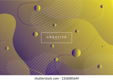 Abstract fluids composition background trend. Liquid, wavy, dynamic background, gradient color, flowing shapes,. Usable for landing page. Trendy and modern background color.