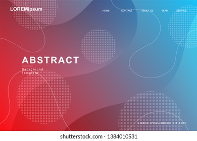 Abstract fluids composition background trend. Liquid gradient, fluid shape, wavy textures, dynamic background, gradient color, flowing shapes,. Usable for landing page, presentation and wallpaper.