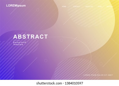 Abstract fluids composition background trend. Liquid gradient, fluid shape, wavy textures, dynamic background, gradient color, flowing shapes,. Usable for landing page, presentation and wallpaper.