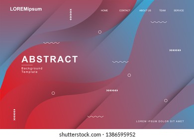 Abstract fluids composition background trend. Liquid gradient, fluid shape, wavy textures, dynamic background, gradient color, flowing shapes,. Usable for landing page, presentation and wallpaper.