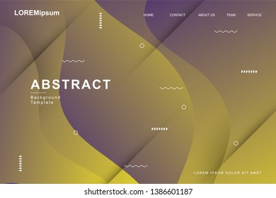 Abstract fluids composition background trend. Liquid gradient, fluid shape, wavy textures, dynamic background, gradient color, flowing shapes,. Usable for landing page, presentation and wallpaper.