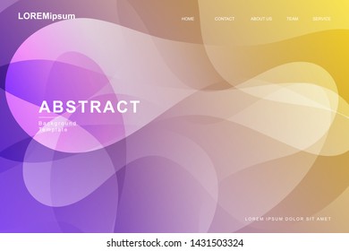 Abstract fluids composition background trend. Liquid gradient, fluid shape, wavy textures, dynamic background, gradient color, flowing shapes,. Usable for landing page, presentation and wallpaper.