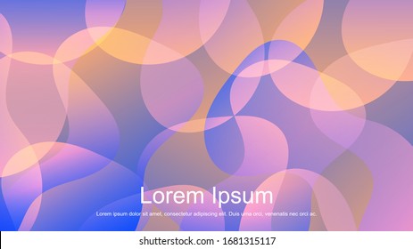 Abstract fluids composition background trend. Liquid gradient, fluid shape, wavy textures, dynamic background, gradient color, flowing shapes. Usable for landing page, presentation and wallpaper