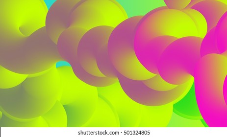 Abstract Fluorescent Colors. Bright Colorful Background. Lava Lamp Background