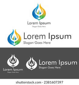 Abstraktes Fliegenlogo-Design-Konzept. Vectoreps-Datei	