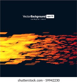 Resumen de formas de mosca fondo vectorial