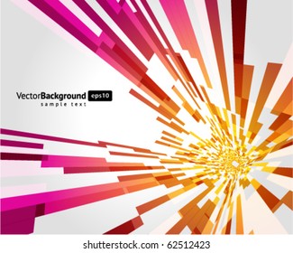 Abstract fly technology lines vector background. Eps 10