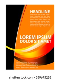 Abstract flyer background
