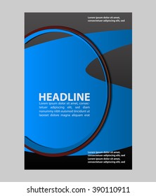 Abstract flyer background
