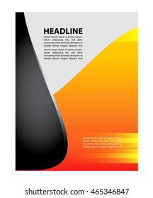 Abstract flyer background

